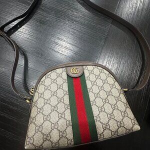Gucci Ophidia Small canvas shoulder bag
